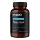 Endur Pantethine z Pantesin, funkce jater a zdravý Cholesterol Balance dodatek, Setrvalá verze Formule, gluten zdarma, 300mg (90 tablet)