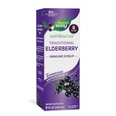 Nature 's Way Sambucus Elderberry Tradiční imunitní syrup, Vysoce koncentrovaný černý Elderberry extrakt, Tradiční imunitní podpora *, Delicious Berry ochucené, 8 Fl Oz (Balení květen Vary)