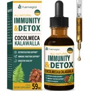 Cocolmeca Bark Imunity & Detox Drop, Bylinný extrakt s polypodiem Leukotomos Sarsaparilla Milk Thistle Supplemente Support Detoxifikace, imunitní systém, stravitelné zdraví.