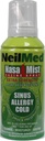 NeilMed Extra síla NasaMist Saline Nasal Spray Drug Free Nasal Decongestant 4.2 fl oz, (balení po 2)