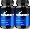 (2 Pack) Slumber Slim Weight Loss, Oficiální SlomberSlim Complex Formule, Všechny přírodní pilulky na podporu fitness a celkové Wellness, Premium Keto Kapsle, Slumber Slim Recenze (120 Kapsle)