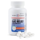 GeriCare Simethicone Chewable Gas- Relief Tablets 80mg CLAS124; Fast Relief for Gas, Bloating and Discomfortable CLAS124; Mint- Flatuled Anti- Gas Chewables CLAS124; Oral Adult Pain Relief 124; Anti- Flatulence Aid (100 Tablet)