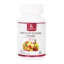 Jeden denně multivitamin pro ženy - Kompletní multiminerální a multivitamin s vitaminem A, C, D, E a B- komplex, zinek a více vitaminů pro imunitu, energii, vlasy, kůži a nehty - 60 tablet