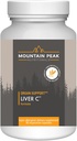 Hory Peak Nutritionals Játra C - Příplatek pro varhany pomáhá udržovat zdravou funkci jater a výrobu energie - w / Siliphos ® & Houby - Hypoalergenní doplněk stravy (90 Vegetariánské kapsle)