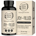 Joy- Plněné Mood Supplement - 7 Herb Complex w / St. Johns Wort Relief - Pomáhá uklidnit mysl a tělo 124; 100% Plant- based Happy Pills, Ashwagandha, Rhoddiola Rosea PHAR124; Adaptogeny, 60 Ct