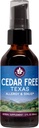 WishGarden Byliny Cedar- Free Texas Alergie & Sinus - Plant- Based Herbal Alergie Relief pro dospělé, Pomáhá Soothe Cedar Fever Symptomy, Zóna 5 Alergie Formule, Texas Cedar Fever Alergie Relief Kapky, 2oz