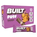 Postaven Bar, Puff Protein Bary, Churro Puff, 17g Protein Snacks, On-The- Bary, Pouze 140 kalorií & 6g Cukr, kolagen, gluten zdarma, 12 Počet