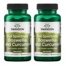 Swanson Full Spectrum Boswellia & Curcumin Natural Wellness Formule - (60 Kapsle) (2 balení)