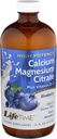 LIFETIME Bone Support, vápník Citrát, hořčík Citrát a vitamín D- 3, Relaxace, Kostní a svalová Support Formule, Easy Absorpce, Blueberry Flavor, Přibližně 32 Služební, 16 FL OZ