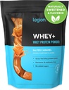 LEGION Syrovátka + syrovátka bílkovinná izolát z travnatých prasat - syrovátka bílkovinná izolát prášek s nízkým obsahem kalorií, non- GMO, bez cukru, laktóza a gluten zdarma, všechny přírodní protein prášek pro muže a ženy (60 Služeb)