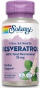 SOLARAY Garantované resveratrol potence, Veg Cap (Btl- Plastic) 75mg Př