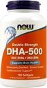 Nyní Potraviny - Dha- 500Mg 180 Sgels (Balení po 2)