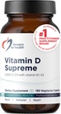 Designy pro zdraví Vitamin D Supreme - Vitamin D 5000 IU s 2000mcg Vitamin K jako MK4 pro zdraví kostí, Zdraví srdce, Mood & Imunitní Podpora - Vitamin D3 Vylepšený GG Dodatek (180 Kapsle)