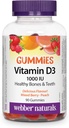Webber Naturals Webber Natruals Vitamin D3, 1000 Iu 90 Počet