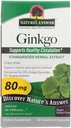 Odpověď přírody Ginkgo Leaf Vegetariánské kapsle, 60- Počet