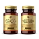 Solgar Sublingual Vitamin B12 1000 mcg - 250 Nuggets, Balení 2 - Non- GMO, Vegan, Gluten Free, Dairy Free, Kosher - 500 Celkem Service