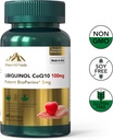 Premium Ubiquinol CoQ10 + BioPerine (100mg) PHR124; Antioxidant pro srdeční zdraví (1 Bottle- 60 Softgels- 2mo Supply) PHR124; High Absorption Heart & Cévní vitaminy PHR124; Non- GMO & Gluten Free