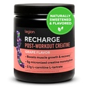 LEGION Recharge Post Workout Dodatek - Všechny přírodní svalů Builder & Recovery nápoj s mikronizované kreatin Monohydrát. Přirozeně slazené a ochucené, bezpečné a zdravé. (Grape, 60 Serving)