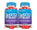 (2 Pack) Jablečný ocet Gummies 1000MG Keto Blast Keto ACV Gummies Advanced Formule Vyrobeno s Pomegranate Beet Juice Powder B12 Vegan Non GMO 120 Gummys