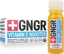 + GNGR vitamin D Booster - Tropická imunita Booster Edition Cold- Pressed Ginger Shot with Ananas, Passion Fruit, Orange, Turmeric & Vitamin D3. Mood, Immunity & Energy. 2 fl oz (Pack of 12)