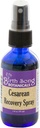 Narození Song Botanicals Organic Cesarean Recovery Postpartum Spray, Perineal Spray, Léčení pro Post Partum Péče a zotavení, esenciální pro práci, porod, a dodání, 2oz láhev