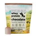 Santa Cruz Paleo Whey Protein Powder, Chocolate Flavor, 20 G Grass Fed Whey Protein Isolate Per Serving, Gluten Free, Paleo & Keto Friendly, No Sugar Add, Protein Shake Mix, 20 Servings, 1.2 LB Bag