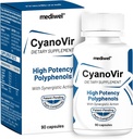 Cyanovir - Advanced Imunitation Support Formule - Quercetin, Luteolin, Apigenin, EGCG - Podporuje imunitní zdraví, buněčnou ochranu a obnovení a respirační funkci - Vyrobeno v USA
