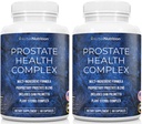 Prostate Zdravotní dodatek pro muže Komplex s pilou Palmetto Multi- Ingredience Formule, 30 Synergistické vitamíny & Byliny na podporu prostaty a moči Tract zdraví, Dvě láhve balení 40 den dodávky!
