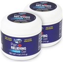 Blue Goo Pain Relieving Gel - pro záda, krk, svaly a kloubní bolest, Fast- acting chlazení a mýdlo pomoc se 100% čistý emu olej, 4 oz (2 balení)