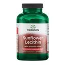 Swanson Sunflower Lecithin - Bylinný dodatek k podpoře zdravé funkce mozku - Přírodní vzorec podporující srdeční zdraví a zdravou rovnováhu lipidů - (90 Softgels, 1200mg každý)