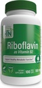 Zdraví Thru Nutrition Riboflavin 100mg Vitamin B2 100 Vegecaps CLAS124; Podporuje zdravou energii Metabolické funkce & nervový systém CLAS124; 3. strana testována CLAS124; Non- GMO Soy & gluten Free Hypoalergenní