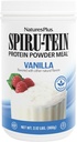 NaturesPlus SPIRU-TEIN, Vanilla - 2,12 liber, balení po 3 librách - Sirulina Protein Powder - Vitamíny a minerály pro energii - Vegetariánské, Gluten Free - 96 Celkem