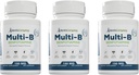Benfotiamin Multi- B Neuropatie Support Formule 150mg 120 Želatinové kapsle na láhev - Balení po 3 lahvičkách