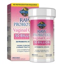Zahrada života Raw Probiotika Vaginální péče - 50 Miliardy CFU - 38 Probiotické proužky - Podporuje Vaginální & Močové Tract Zdraví - Stabilní - 30 Vegetariánské kapsle