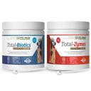 NWC Naturals Twin Pack - Probiotika a trávicí enzymy pro psy a kočky jeden Total- Zymes a jeden Total- Biotika 8- Ounce