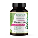Emerald Labs Women 's 45 + Clinical Multi - Multivitamin pro komplexní podporu, Bone & Heart Health * - Designed for Women 45 + - Gluten- Free & Vegetarian - 120 Zeleninové kapsle (30- Day Supply)