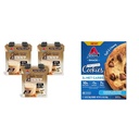 Atkins Chai Tea Latte Protein Shake s 15g protein, 3g Net Carbs, 1g Cukr a Atkins Chocolate Chip Protein Cookie s 10g protein, 3g Net Carbs, 1g Cukr, Keto Friendly, 4 Počet