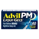 Advil PM Liqui- Gels Pain Reliever and Nighttime Sleep Aid, Pain Medicine with Ibuprofen for Pain Relief and Difenhydramine HCL for a Sleep Aid - 40 Tekuté plněné kapsle - Zpět na vysokou školu