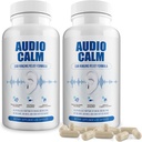 Audio klid - Tinnitus Relief dodatek 124; Natural Stop Tinnitus řešení - Relieves Ušní vyzvánění, Buzzing, Clicking Cl124; 60 Kapsle (2)