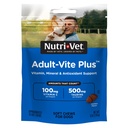 Nutri- Vet Adult- Vite Plus Pes Multivitamin Soft Chews, Denní Dog dodatek s vitamíny Minerály a antioxidanty, Podporuje pleť, imunitní, společné, a Gut zdraví, Chutné kuřecí Flavor, 70 Počet