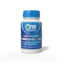 One Planet Nutrition Nano Curcumin 500 mg Veggie Kapsle (60 Služeb), Nano pro vysokou absorpci, Podporuje celkové Wellness, Non- GMO, Vegan, gluten- Free