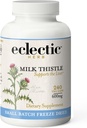 Eklectic Institute Raw Freeze- Sušený Non- GMO Mléko Thistle 124; se Silymarin pro podporu jater - Detox, Clearse & Udržovat CITL 124; 240 CT