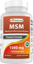 Nejlepší Naturals MSM 1500 mg 180 tablet