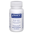 Čisté Enkapsulace P5P 50 - Aktivní vitamín B6 - Podporuje energetický metabolismus a zdraví mozku * - Gluten Free & Non- GMO - 60 Kapsle