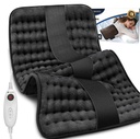 CooCoCo Vyhřívaný Pad se popruhem, Topení Pad pro zadní krk rameno, FSA způsobilá elektrické teplo Pad pro období křeče, Auto Off, Moist Heat, 10 Teplo, Dárky pro ženy, 12 "x 24"