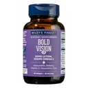 Wiley 's Finest Wild Alaskan Fish Oil Bold Vision - Fish Oil Eye Health Supplement with Lutein, Zeaxanthin, Bilberry, Omega-7, Vitamin E, and Zinek - 60 Softgels (30 Servings)