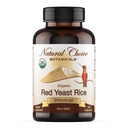 Certified Organic Red Yeast Rice Supplement - 120 Kapsle, 2 Měsíční Dodávka