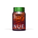 Nue Co. PREBIOTIC + PROBIOTIC dodatek, podporuje Gut zdraví, Synbiotické a sportovní, IBS Relief, imunita, a kůže, Vegan, gluten zdarma, 60 Kapsle