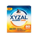 Xyzal 24 hodinová alergie Relief Medicine, Original Prescription Strength Antihistamin, Levocetirizin Dihydrochloridové tablety, 5 mg, 80 Počet
