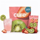 Lék Hydratace 124; Plant- based Electrolyte Drink Mix 124; No Add Sugar CLAS124; FSA- HSA CLAS124; Dehydratace Relief Powder Made with Coconut Water CLAS124; Non- GMO CLAS124; Vegan CLAS124; Pouch 14 Packets - Jahodové kiwi